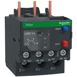 Schneider Electric LR3D146 Motorschutzrelais, 7-10A, 1S+1Ö, Klassse 10, kein Differenzialschutz