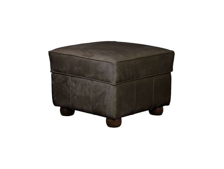 Polsterhocker HOME AFFAIRE CHARENTE, Chesterfield Hocker, Masse B/T/H: 55/55/73 cm , braun, B:55cm H:73cm T:55cm, 100% Polyester, Hocker, Polsterhocker, passend zur Serie Charente, in hochwertiger Verarbeitung