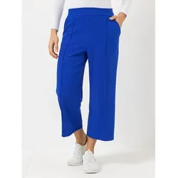 KIM & CO. Hose, Culotte-Stil Ponti Crepe Jersey 2 Eingrifftaschen weites Bein