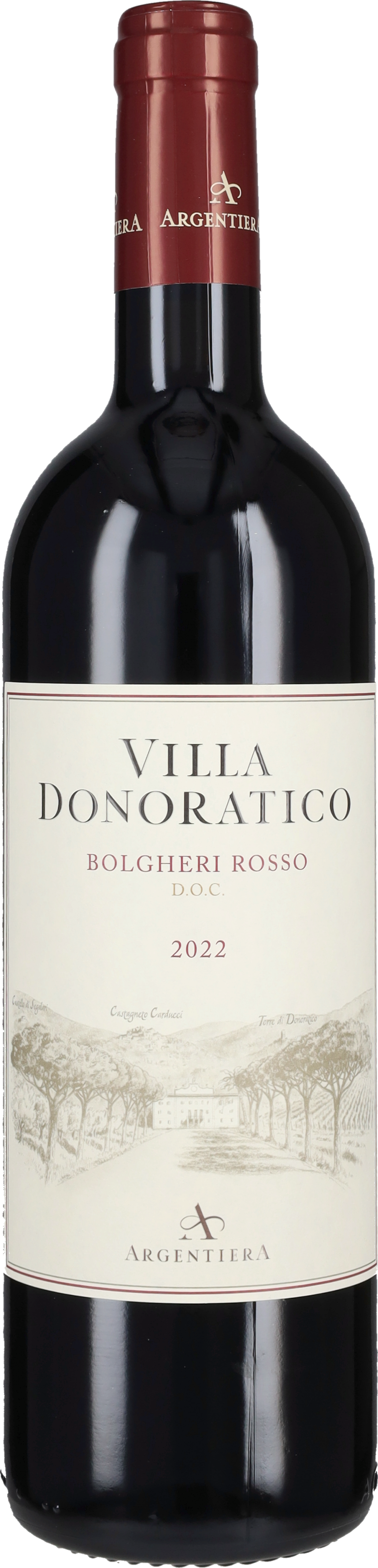 Bolgheri Rosso 'Villa Donoratico' Tenuta Argentiera 2022