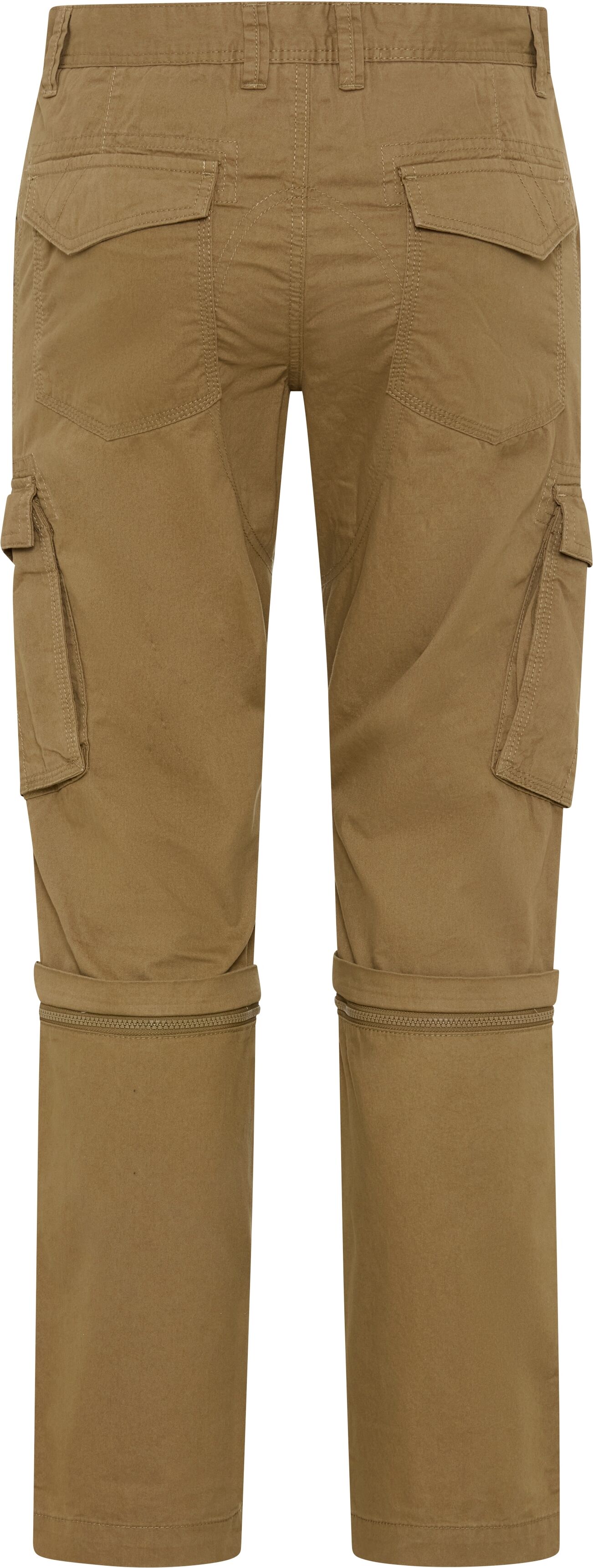 Zip-off-Hose MAN'S WORLD "mit Cargotaschen", Damen, Gr. 50, N-Gr, braun, Web, Obermaterial: 100% Baumwolle, unifarben, regular fit lang, Hosen Zip-off-Hose, Der Allrounder mit starker Preis-Leistung braun 50, N-Gr