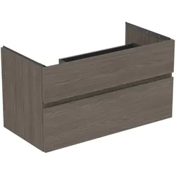 Ideal Standard Möbelwaschtischunterschrank Finesse Siphon rechts E3445UR, Ulme dunkel, 1000x505x550mm