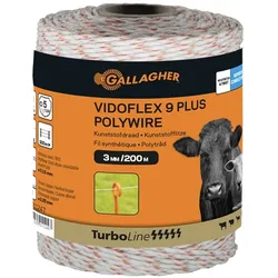 Gallagher, Tiervertreiber, Kunststofflitze Turbo 200 m