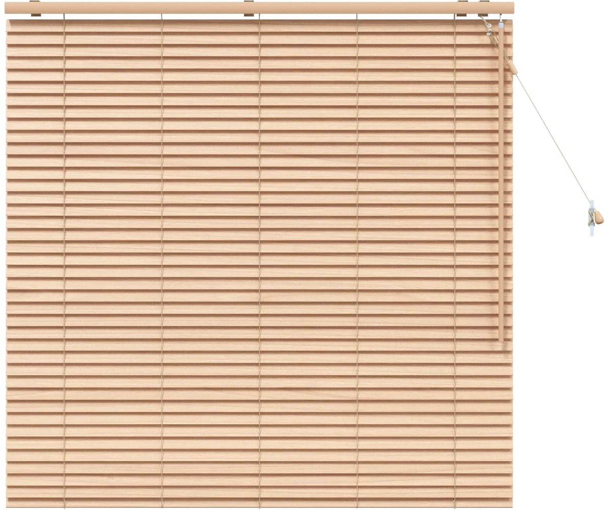 vidaXL Venetiaanse jaloezie Eiken Look B: 125 cm, H: 130 cm, 35 mm