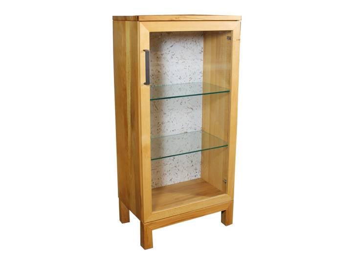 Highboard Kernbuche massiv mit Baumwollputz