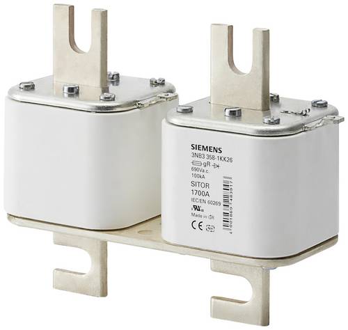 Siemens 3NB33551KK26 Sicherungseinsatz Sicherungsgröße = 2 x 3 1400A 690V 1St.