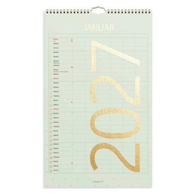 Mayla Pharma Familiekalender Color stor 2027 (27066130)