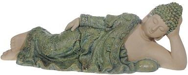 IH Casa Decor Outdoor Garden Reclining Buddha Figurine