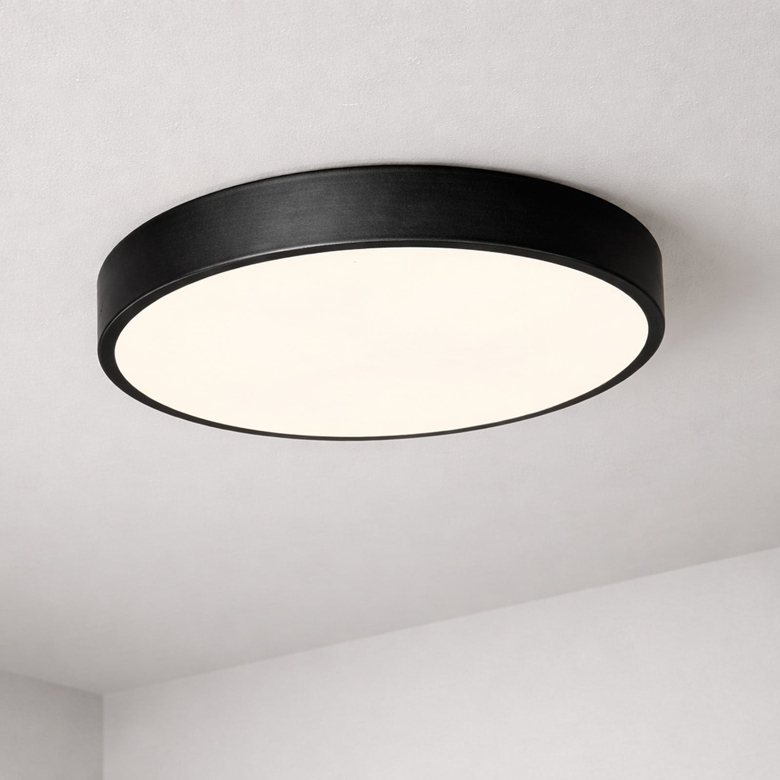 Lyora Plafonniere Grace zwart rond Ø 30 cm