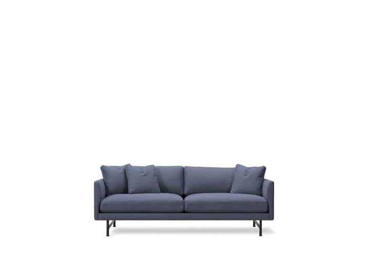 Fredericia Furniture Calmo 5622 Sofa 2-sits Sunniva 783-schwarz Stahl