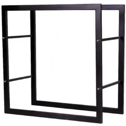 Markone, Zubehör Kerzen + Kamin, BRENNHOLZREGAL R123 80/20/80 cm