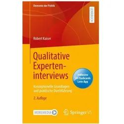 Qualitative Experteninterviews, Fachbücher von Robert Kaiser