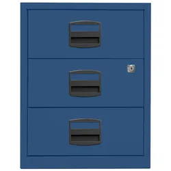 Rollcontainer PFA | 3 Universalschubladen - 639 oxfordblau