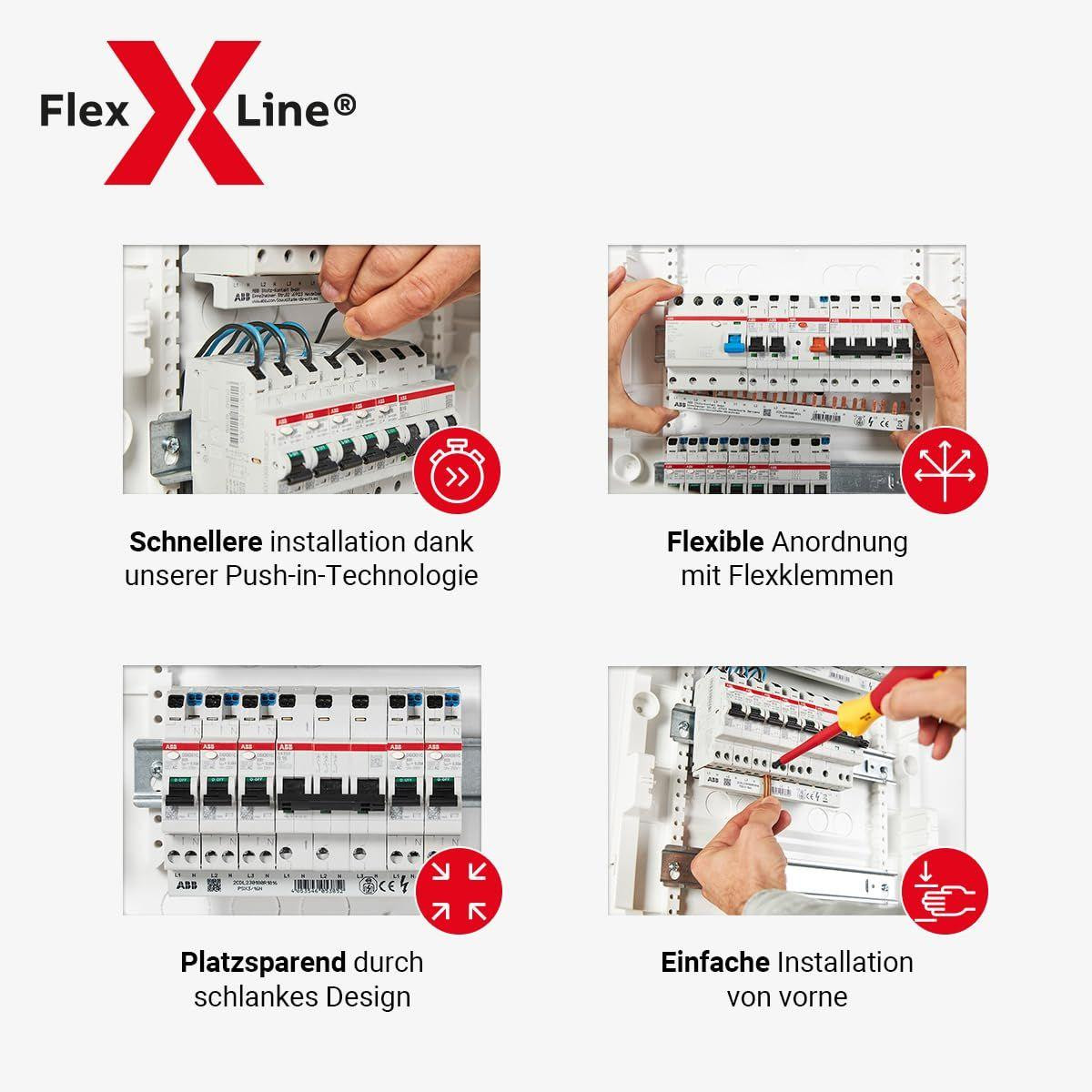 Lustrens Zekering automaat C-karakteristiek 6kA 6A 1P