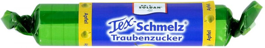 Soldan Tex Schmelz Traubenzucker Apfel 33g