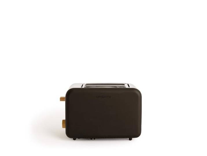 CREATE/TOAST RETRO/Broodrooster voor brede schijven zwart / 850 W, tablet, thermostaat, 6 standen