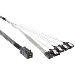 InLine Mini SAS HD Kabel (50 cm, Mini-SAS), Interne Kabel (PC)