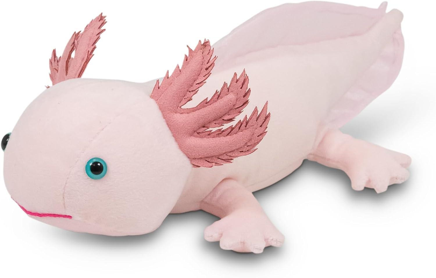 Tobar Pluche Axolotl - Kleurrijk pluchen knuffeldier