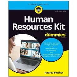 Human Resources Kit For Dummies, Fachbücher von Andrea Butcher