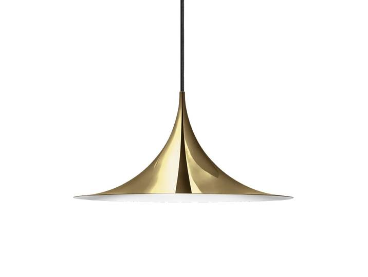 GUBI Semi Pendelleuchte Ø 60cm Polished brass
