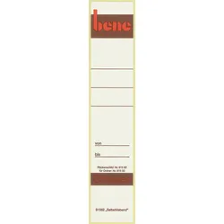 bene Ordneretiketten für 4.5 cm Rückenbreite 34,0 x 160,0 mm