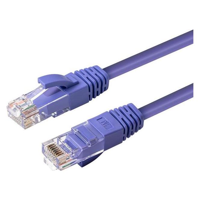 MicroConnect CAT6A UTP 20m Purple LSZH (U/UTP, CAT6a, 20 m) (MC-UTP6A20P)
