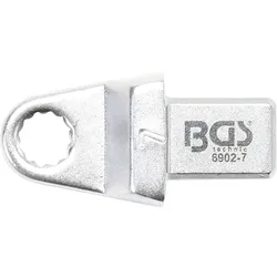 BGS Einsteck-Ringschlüssel 7 mm Aufnahme 9 x 12 mm - 6902-7