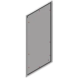 Schneider Electric NSYBP168 PanelSeT SF-Rückwand, Stahlblech, 1600x800mm
