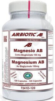 Airbiotic Magnesium Bisglycinate 150 mg 120 Capsules