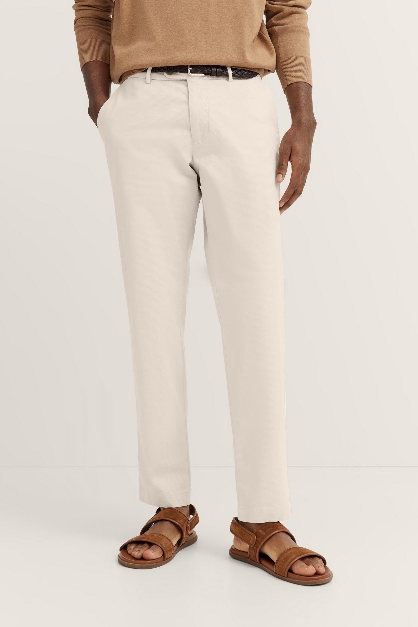 Bugatti Herren Chino met praktische riemlussen