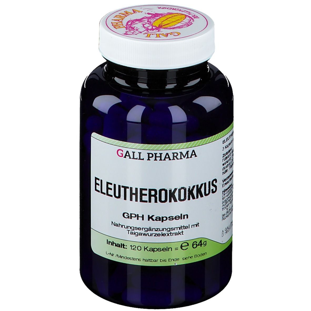 Eleutherokokkus GPH Kapseln 120 St
