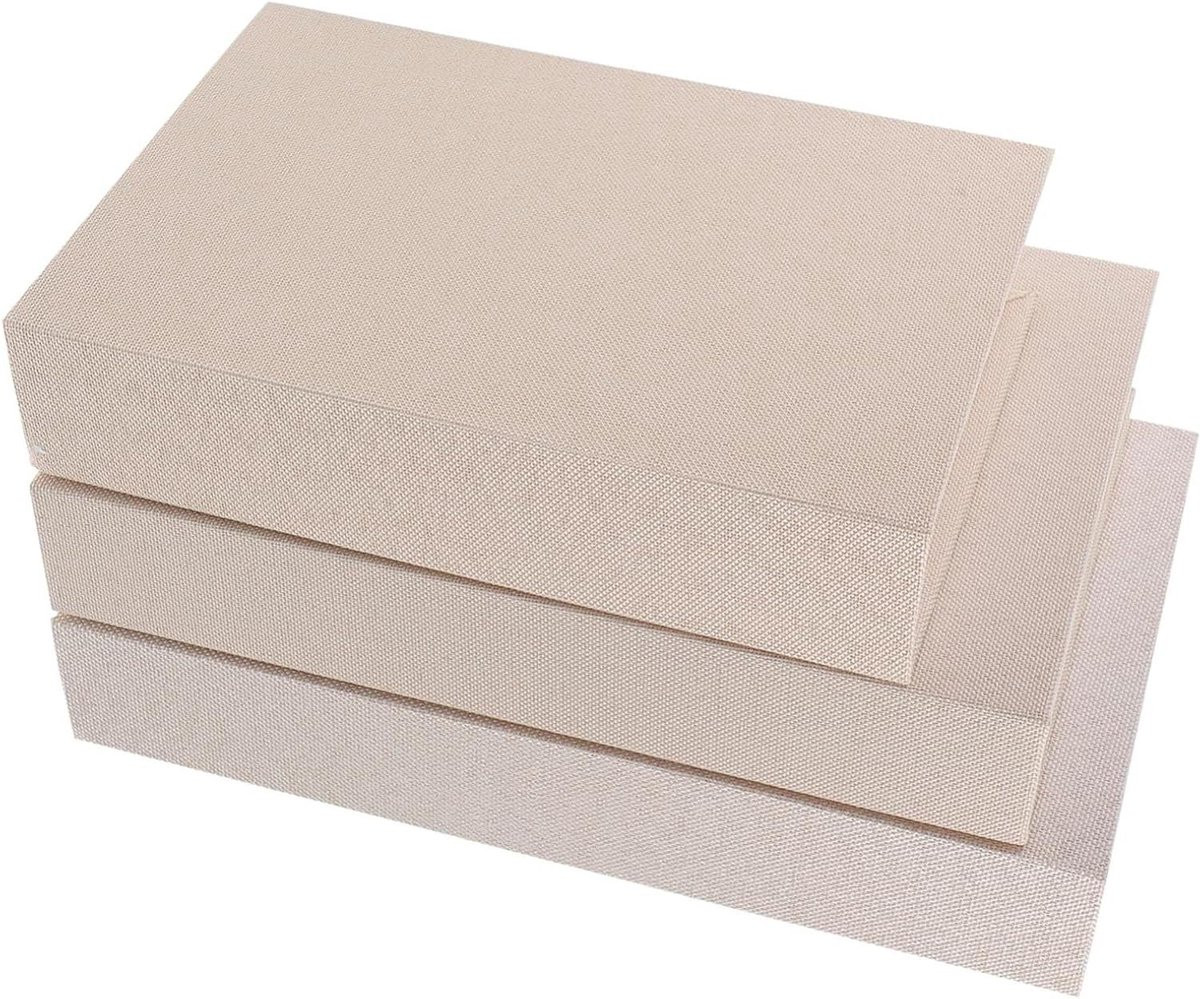 Nep Boek Opbergdoos - Decoratief Boek - Beige - Breedte: 27 cm