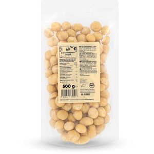KoRo Macadamianüsse ganze Nüsse, roh, BIO, ungeröstet und ungesalzen, 500g