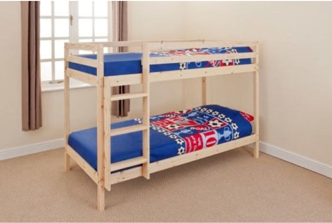 Mack + Milo Lindbergh Shorty (82 x 183cm) Standard Bunk Bed Caramel UK Shorty - DE 75 x 175 cm