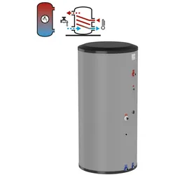 Flamco Edelstahl-Standspeicher FlexTherm DUO HLS-E 120 Liter 70mm GPS Isolierung