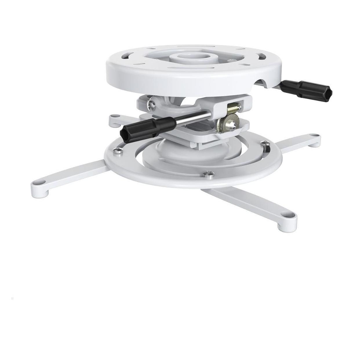 TecLines TBH004W Beamer Deckenhalterung mit Feinjustierung bis 15kg, weiss (Decke) (66261234)