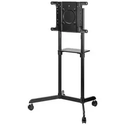Dacomex Rotating mobile stand S70-600W-R for screens 37-70 (70 kg, 37" - 70"), TV Ständer, Schwarz