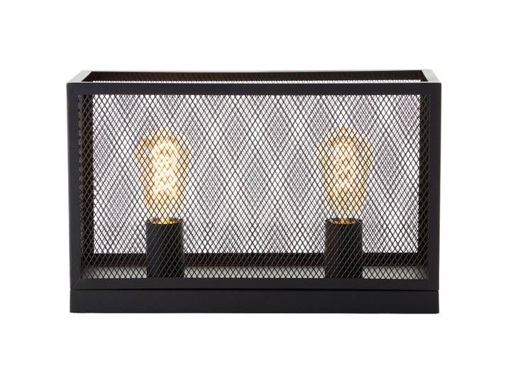 Brilliant Tischleuchte Maze 94523/86, Schwarz, Metall, E27, 15x25.5x40 cm, Lampen & Leuchten, Innenbeleuchtung, Tischlampen