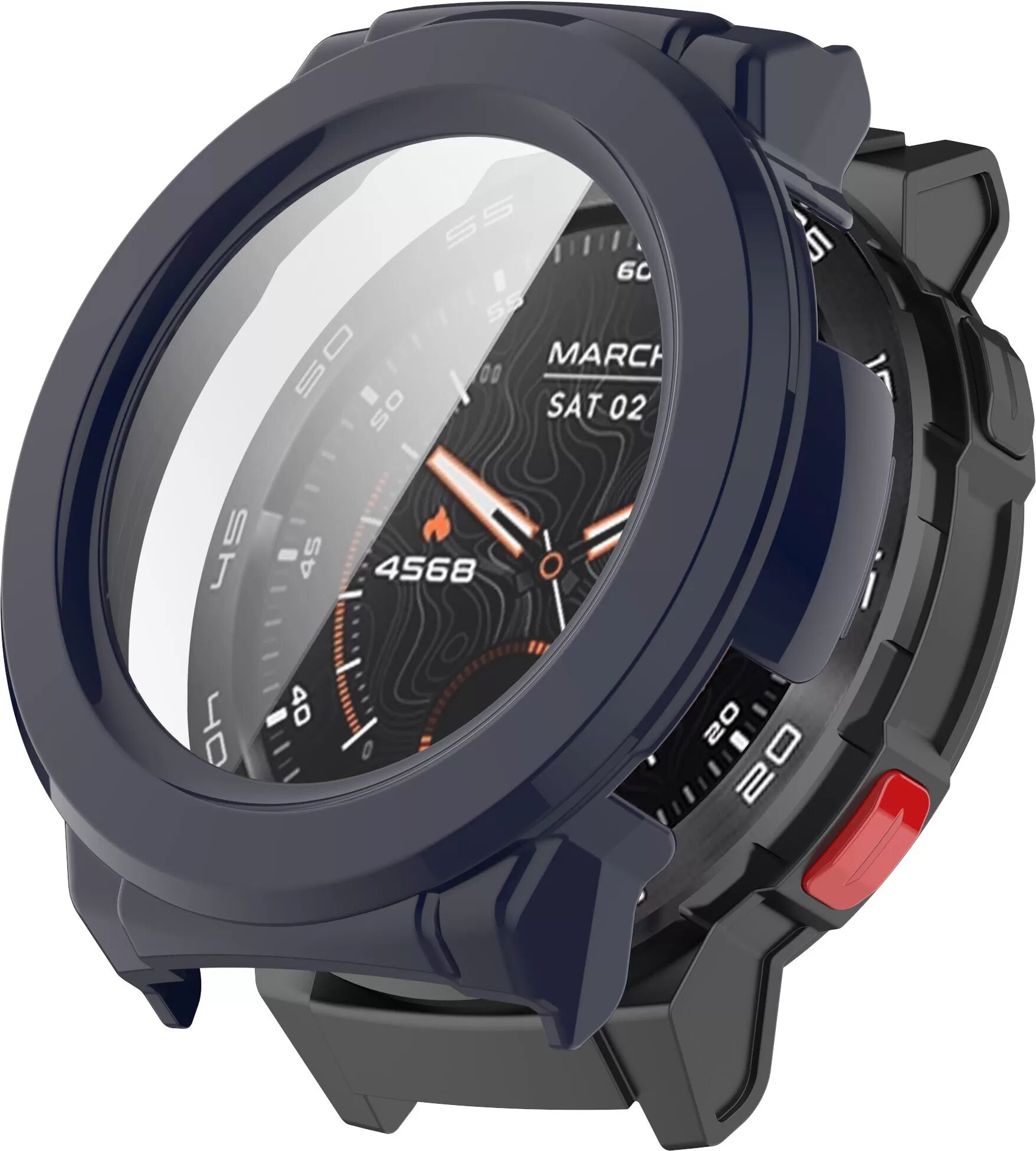 INF Mibro Watch Gs Pro Schutzhülle mit gehärtetem Glas Displayschutz