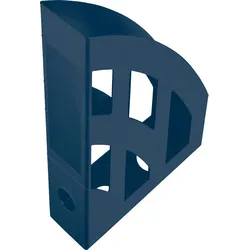 helit Stehsammler recycelter Kunststoff blau , DIN C4