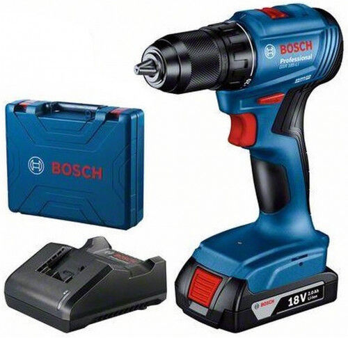 Bosch GSR 185-LI Perceuse-visseuse sans fil (1x 18V/2,0Ah) GAL 18V-20 coffret 06019K3001