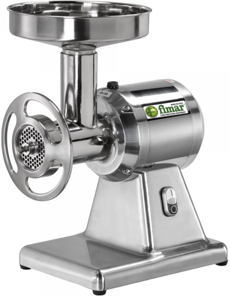 Fimar TC22SN  Elektrischer Fleischwolf  230 V  1,5 PS  Schneideeinheit aus Edelstahl  Ohne Rückwärtslauf