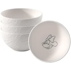 Villeroy & Boch Manufacture Rock blanc - Mickey Mouse Müslischalen, Schüssel + Schale, Weiss