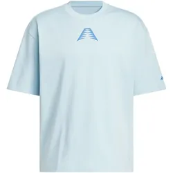 adidas Anthony Edwards Believe That Trainingsshirt Herren KS2269 - icey blue M