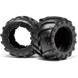 Maverick Tyres w/Inserts 2 Pcs (Blackout MT)