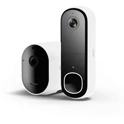 ARLO Pro Sicherheits-Set mit Video-Türklingel für Zuhause, Bundle
