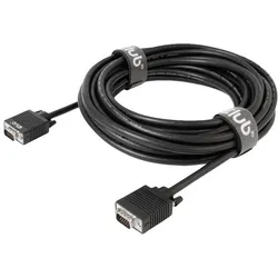 Club 3D Club3D Kabel VGA > VGA St/St (10 m), Videokabel, Schwarz