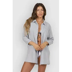 Salty Crew Cloudbreak Tunic Hemd fog Gr. L