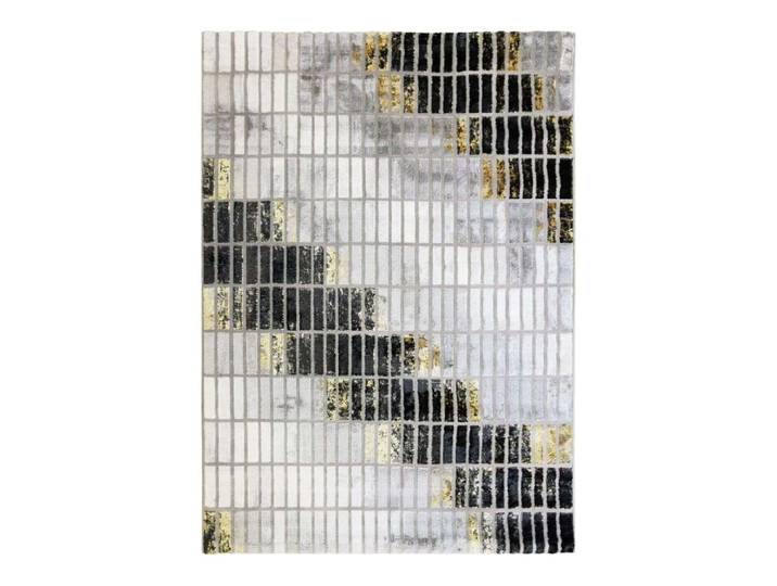 Tapis abstrait moderne gris multicolore 120x170