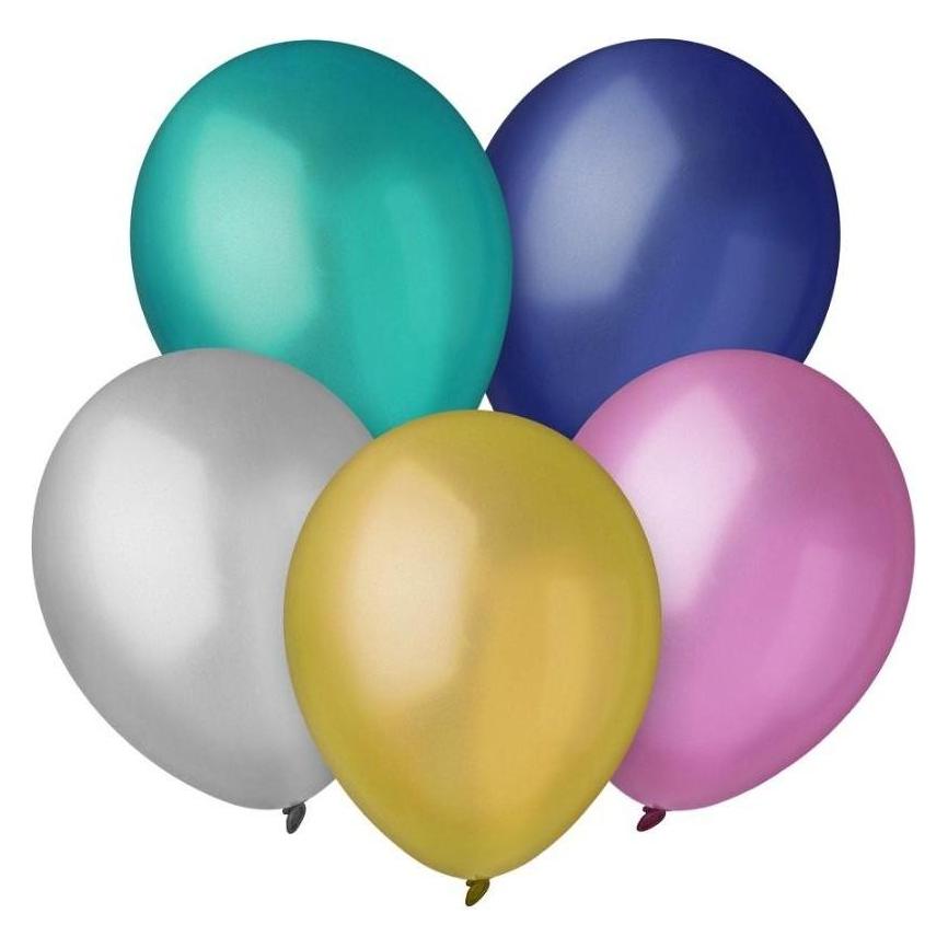 GoDan Decomex Metallballons 23 cm 100 Stk (100x) (54616780)